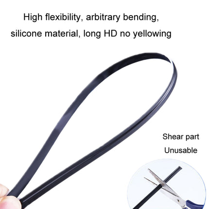 Car Hidden Acrylic LED Colorful Decorative Atmosphere Light Strip, 6 in 1, 10 in 1, 14 in 1, 18 in 1, 22 in 1