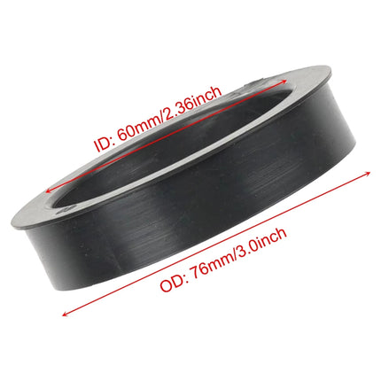 Car Modified Air Filter Reducer Rubber Ring, 76mm To 60mm, 76mm To 63.5mm, 76mm To 70mm