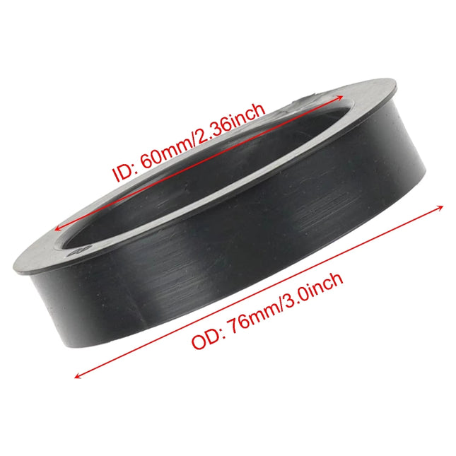 Car Modified Air Filter Reducer Rubber Ring, 76mm To 60mm, 76mm To 63.5mm, 76mm To 70mm