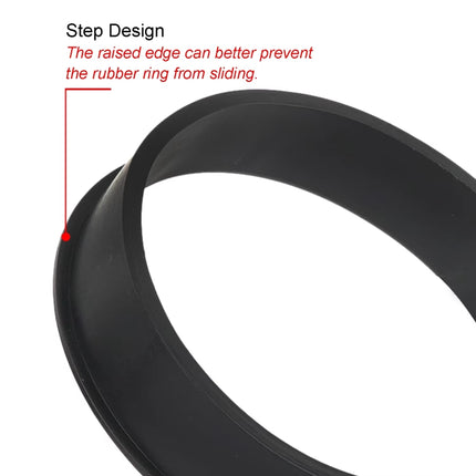 Car Modified Air Filter Reducer Rubber Ring, 76mm To 60mm, 76mm To 63.5mm, 76mm To 70mm