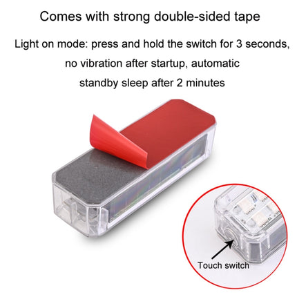 Solar Car Warning Double-Row Flashing Lights, Red, Blue, Red Blue, Yellow White, Colorful
