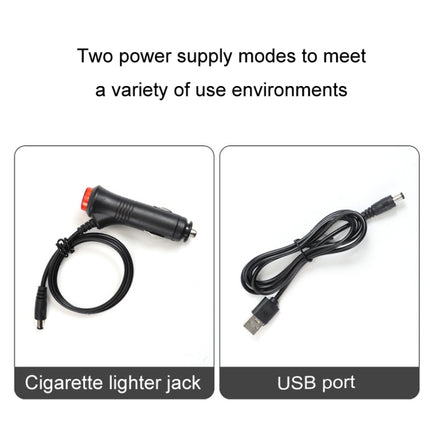 Eight-Color LED Voice Control Car Music Rhythm Atmosphere Light, 5V USB Remote Control, 5V USB APP, 5V USB APP + Remote Control, 5V USB With Switch Remote Control, 5V USB With Switch APP, 5V USB With Switch APP + Remote Control                         ...