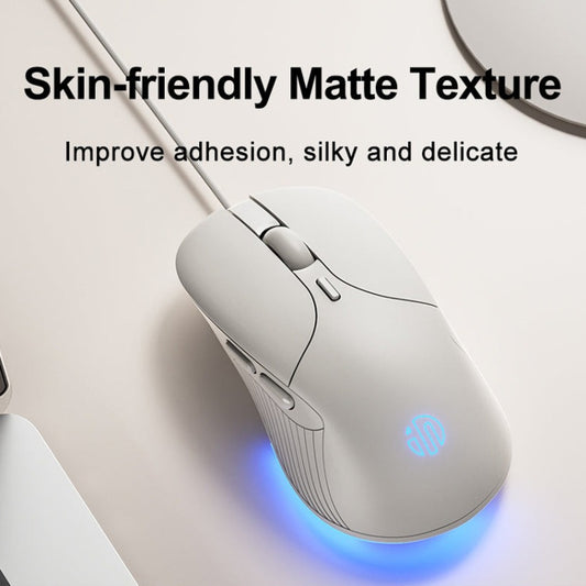 Inphic B2 Gaming Macro Mute Glow Computer Wired Mice