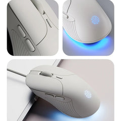 Inphic B2 Gaming Macro Mute Glow Computer Wired Mice