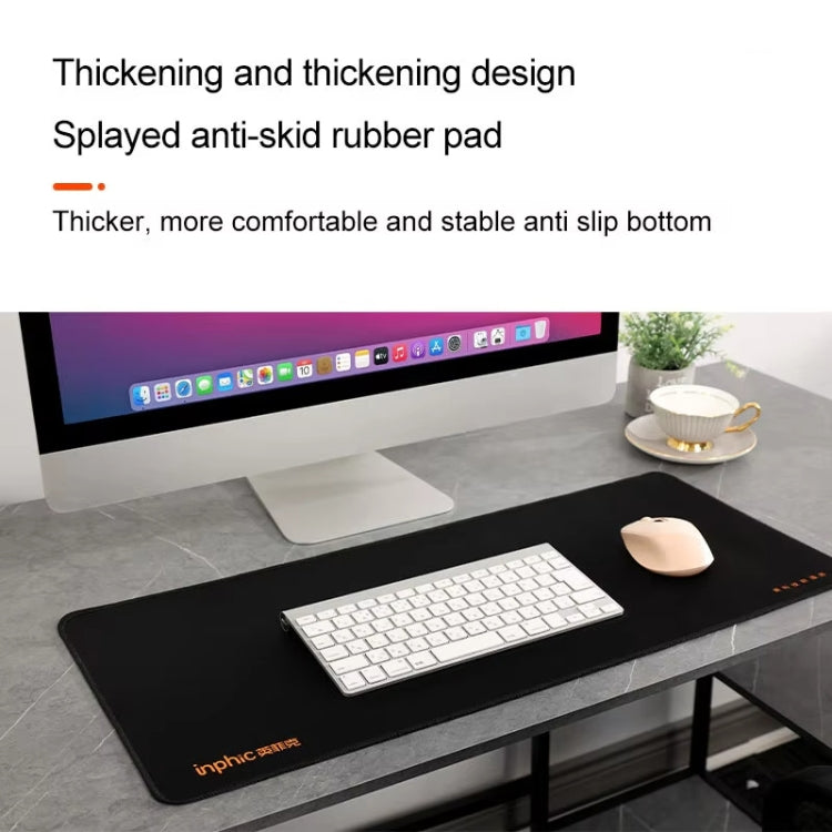 Inphic PD100 Anti-slip Washable Mouse Pad Computer Desk Pad, 25x30cm