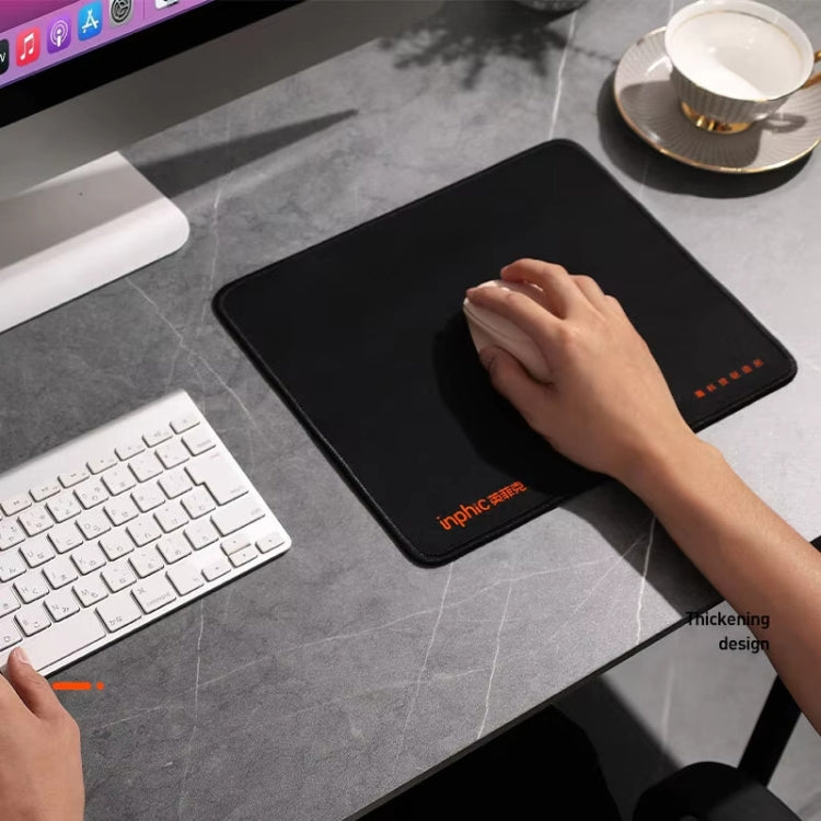 Inphic PD100 Anti-slip Washable Mouse Pad Computer Desk Pad, 25x30cm