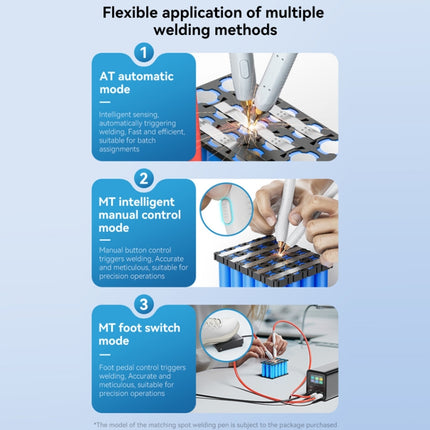 AWithZ Energy Storage Capacitor 18650 Lithium Battery DIY Nickel Sheet Spot Welder