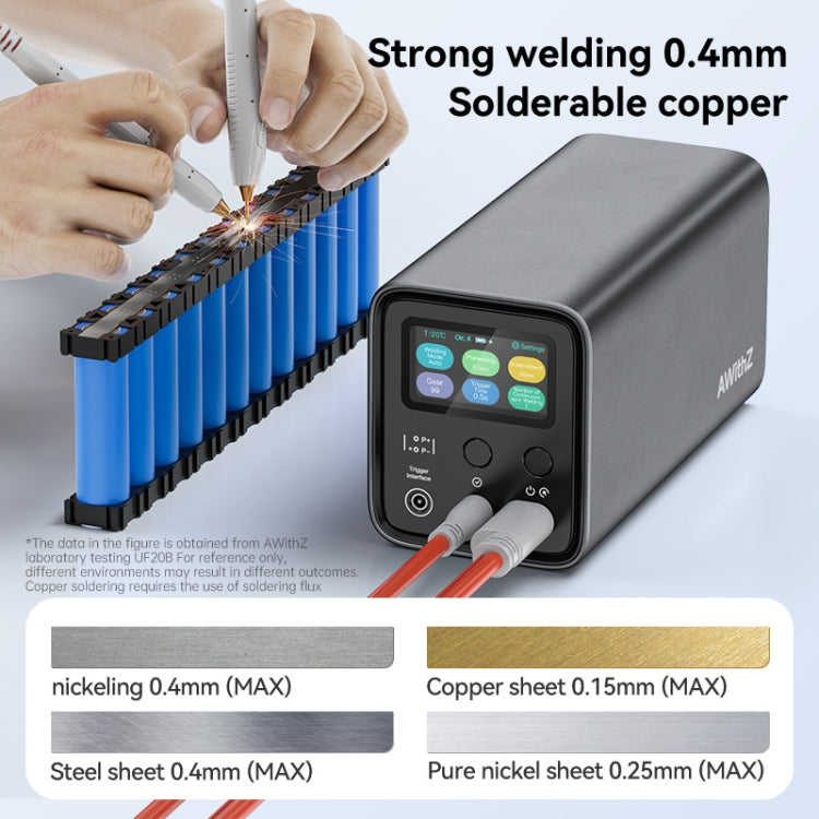 AWithZ Energy Storage Capacitor 18650 Lithium Battery DIY Nickel Sheet Spot Welder