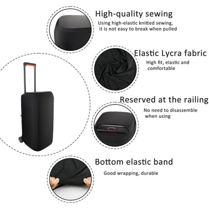 For JBL Partybox Stage 310 / 320 Speaker Lycra Dust Cover Elastic Sleeve, Lycra Dust Cover