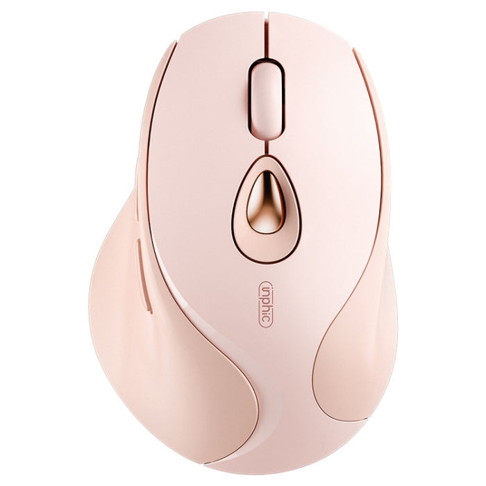Inphic DR801 2,4G + Bluetooth 5.0/4.0 Kabellose Maus USB Tri-Mode Stumm Wiederaufladbare Gaming-Maus für Mädchen im Büro und zu Hause