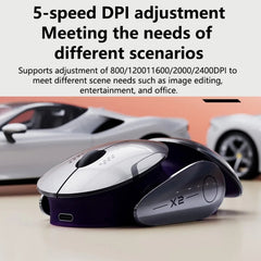 Inphic X2 Bluetooth Wireless Mouse Tri-Mode Silent Rechargeable Office Gaming Laptop Mouse