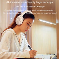 Inphic H1S Bluetooth Wireless Headphones Headset FM Listening Exam Hi-Res Audio Earphones, Inphic H1S (Khaki)