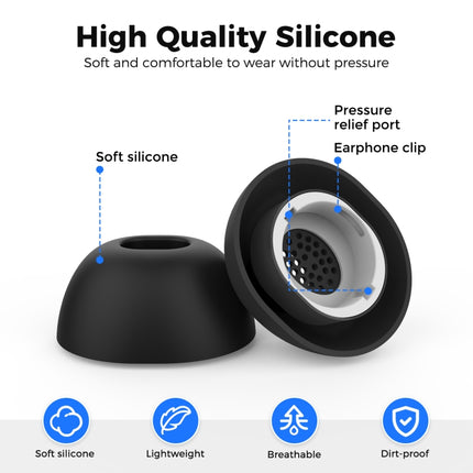 For Samsung Galaxy Buds3 Pro AhaStyle WG173 Earphone Silicone Earbuds