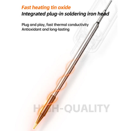 USB Digital Display Charging Soldering Iron Set 5-speed Temperature Adjustable, Standard Edition Gray, Standard Edition Orange, 3 Heads Orange, 3 Heads Gray