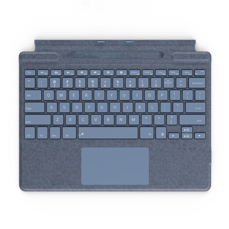 For Microsoft Surface Pro 8 / 9 / 10 / X Bluetooth Keyboard Magnetic Tablet Wireless Touch Backlit Keyboard With Pen Slot