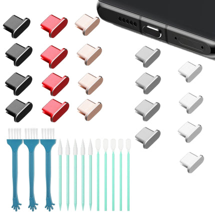 Metal Dust Plug Cleaning Kit For TYPE-C Interface Mobile Phones