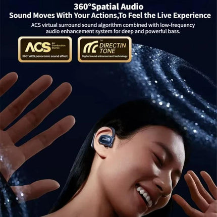 REMAX OpenBuds P5 PRO Air Conduction Hanging Ear Bluetooth Earphone ENC Sports Noise Reduction Earphone, P5 PRO