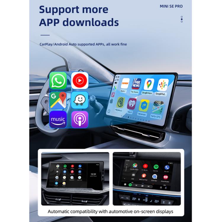 Dual-Channel Carlinkit Original Car Wired To Wireless Android Carplay Adapter
