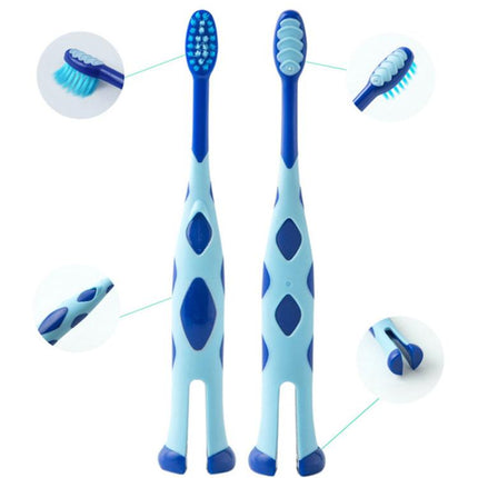 RAOYI Giraffe Fine Soft Bristle Children Toothbrush Baby Cartoon Small Toothbrush, Color Random Delivery