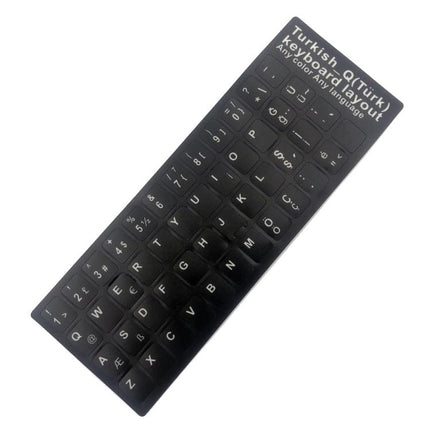 Laptop Keyboard Sticker, Ukraine, Turkish, Swedish, Polish, Farsi
