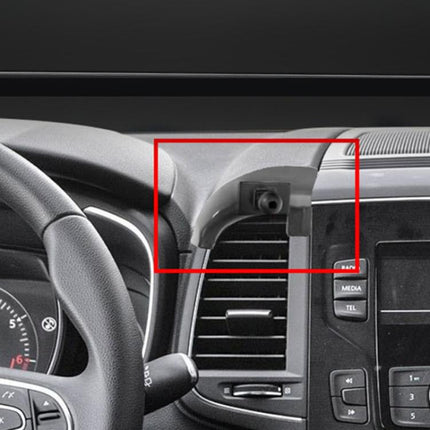 For Renault Left Driving Car-Mounted Special Mobile Phone Navigation Bracket Base, 9-16 Koleos, 15-19 Koleos, 16-19 Koleos
