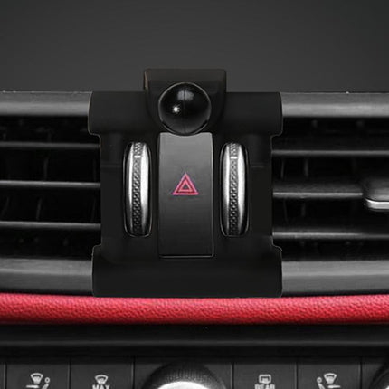 For Alfa Romeo Left Driving Car-Mounted Special Mobile Phone Navigation Bracket Base, 17-22 Stelvio SUV, 17-22 Giulia Coupe