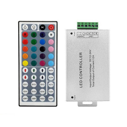 IR Aluminum Colorful LED Strip Light Controller, JHX-044