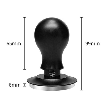 Coffee Constant Pressure Powder Press Adjustable Impact Hammer, Black Flat Bottom, Black Flat Bottom+Round Base, Black Thread, Black Thread+Round Base, Silver Blue Flat Bottom, Silver Blue Flat Bottom+Round Base, Silver Blue Thread                     ...