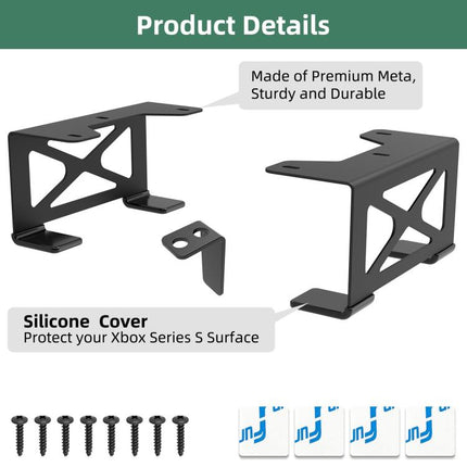 For Xbox One S / X, Xbox 360 Under Desk Storage Stand Rack