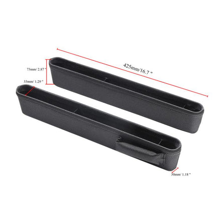 4207 1pair Universal Car Gap Storage Box Interior Decoration Supplies Car Storage Box