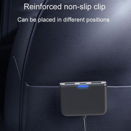 Powerful Output Colorful Ambient Lights Car Quick Charger, GE01
