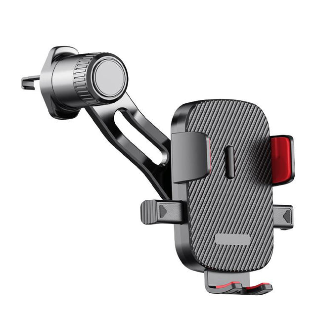 360 Rotating Car Air Conditioning Vent Mobile Phone Navigation Bracket, Clamp, 2th Extension Rod