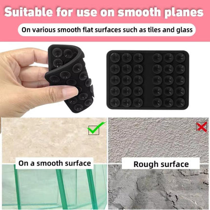 Double-sided Silicone Suction Cup Strongly Fixed Mobile Phone Holder