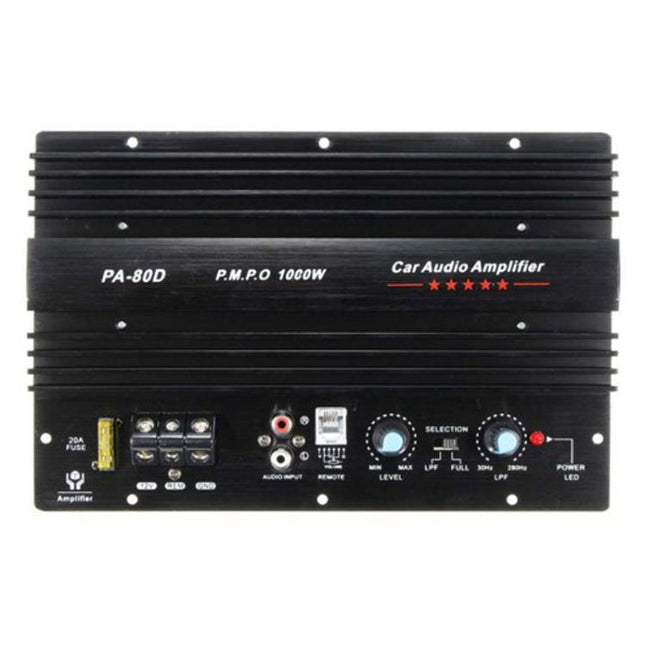PA-80D Car Subwoofer Amplifier Motherboard 12V High Power Car Audio Module, PA-80D