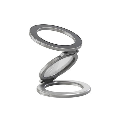 Foldable Double-sided Magnetic Phone Holder Gym Car Universal Stand, Basic Black, Basic Silver, Mirror Type Black, Mirror Type Silver