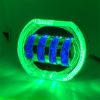 Green Aperture+Blue Devil Eye