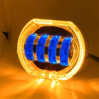 Yellow Aperture+Blue Devil Eye