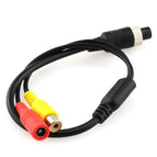 4 Pin Aviation Female To RCA Female DC Female