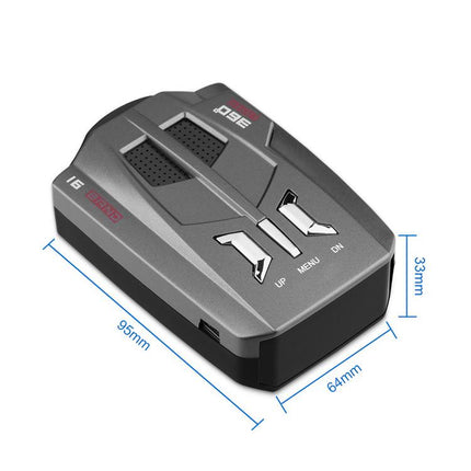 Car Mobile Radar Speed Detector Car Electronic Dog, Support English / Russian, V9