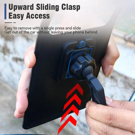 Bicycle Waterproof Phone Bag Mount Stand 360 Degree Rotation Motorcycle Bike Cellphone Holder, Handlebar Model, Rearview Mirror Model