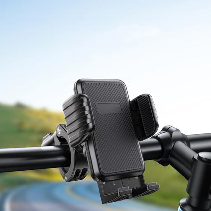 Bicycle Motorcycle Shock Absorption Mobile Phone Holder Gravity Navigation Mount