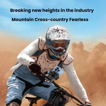 Bicycle Motorcycle Shock Absorption Mobile Phone Holder Gravity Navigation Mount