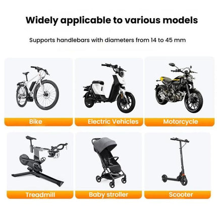 Bicycle Motorcycle Shock Absorption Mobile Phone Holder Gravity Navigation Mount