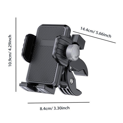 Bicycle Motorcycle Shock Absorption Mobile Phone Holder Gravity Navigation Mount
