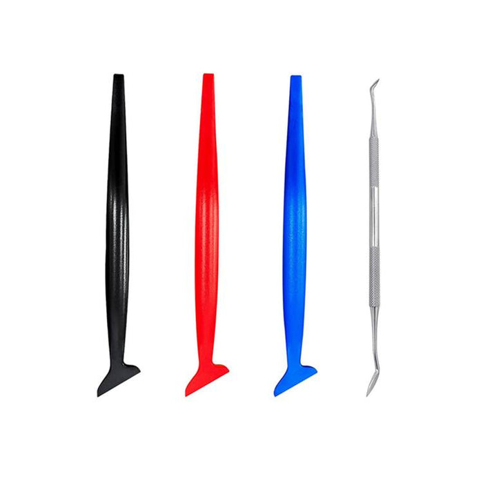 Car Film Edge Trimmer Car Film Tool Seam Tucking Scraper, 4pcs /Set, 5pcs /Set