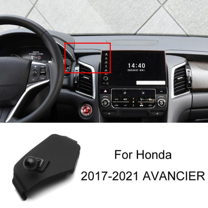 For Honda Left-hand Drive Car-Mounted Mobile Phone Navigation Holder Base, 16-21 10th Generation Civic, 17-21 CRV Double Flash/BREEZE, 17-21 AVANCIER, 17-21 CRV Right/BREEZE, 17-21 CRV 3th Generation/BREEZE, 18-21 URV, 18-22 Accord 10th Generation/Insp...