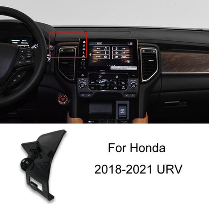 For Honda Left-hand Drive Car-Mounted Mobile Phone Navigation Holder Base, 16-21 10th Generation Civic, 17-21 CRV Double Flash/BREEZE, 17-21 AVANCIER, 17-21 CRV Right/BREEZE, 17-21 CRV 3th Generation/BREEZE, 18-21 URV, 18-22 Accord 10th Generation/Insp...