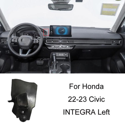 For Honda Left-hand Drive Car-Mounted Mobile Phone Navigation Holder Base, 16-21 10th Generation Civic, 17-21 CRV Double Flash/BREEZE, 17-21 AVANCIER, 17-21 CRV Right/BREEZE, 17-21 CRV 3th Generation/BREEZE, 18-21 URV, 18-22 Accord 10th Generation/Insp...