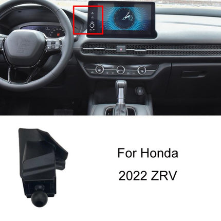 For Honda Left-hand Drive Car-Mounted Mobile Phone Navigation Holder Base, 16-21 10th Generation Civic, 17-21 CRV Double Flash/BREEZE, 17-21 AVANCIER, 17-21 CRV Right/BREEZE, 17-21 CRV 3th Generation/BREEZE, 18-21 URV, 18-22 Accord 10th Generation/Insp...