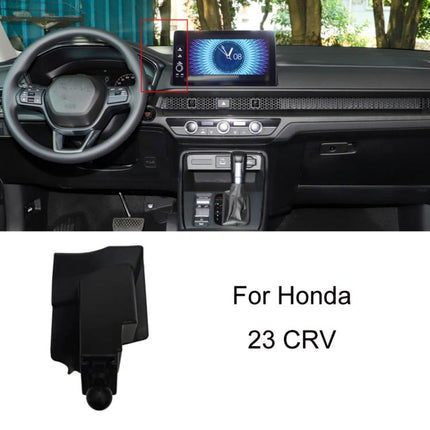 For Honda Left-hand Drive Car-Mounted Mobile Phone Navigation Holder Base, 16-21 10th Generation Civic, 17-21 CRV Double Flash/BREEZE, 17-21 AVANCIER, 17-21 CRV Right/BREEZE, 17-21 CRV 3th Generation/BREEZE, 18-21 URV, 18-22 Accord 10th Generation/Insp...